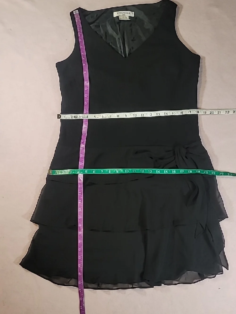 0928. EUC ~ Sexy Little Black Dress ~ Evan Picone ~ 14 ~ - Picture 8 of 8